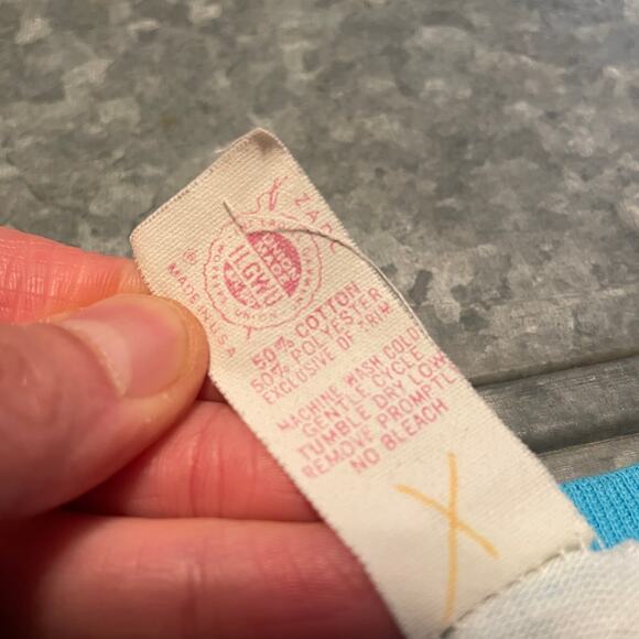 Vintage Jennifer Dale Bear Christmas Pajamas Nightgown Youth 11 USA Union Made - Picture 6 of 12